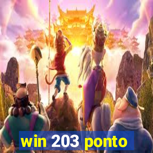 win 203 ponto